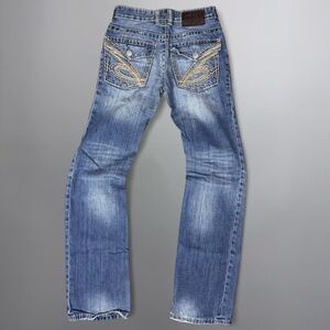 Y2K Bootlegger Straight-Leg Jeans